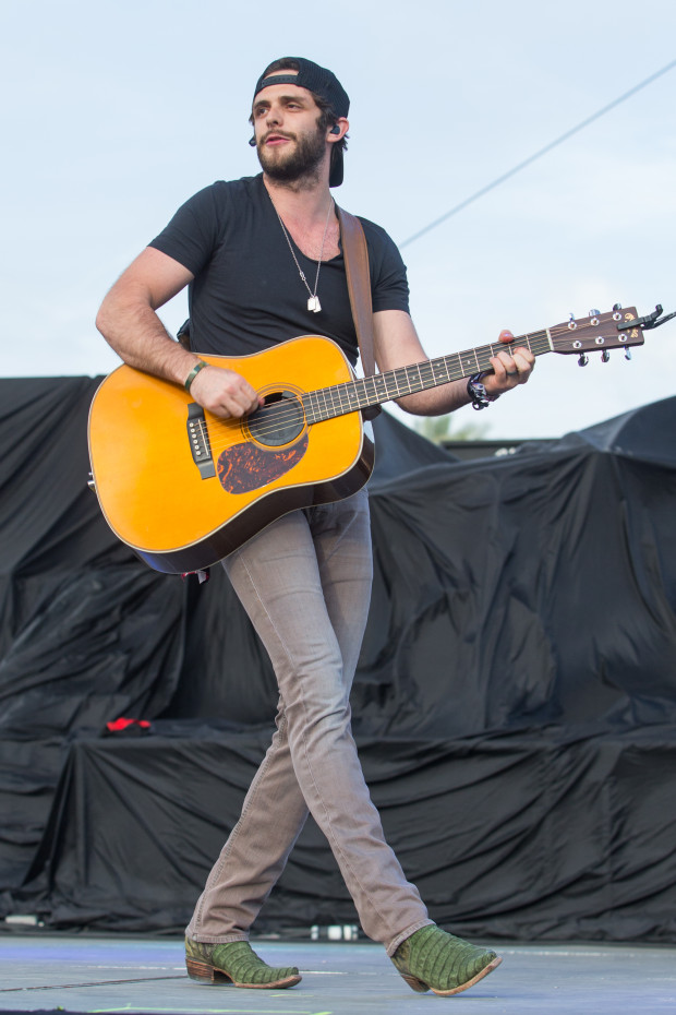 Thomas Rhett performs at Stagecoach Festival