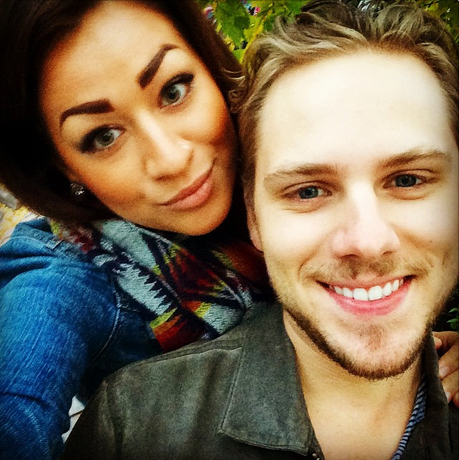 Source: brettkisselI / Instagram  "I love fall. I love selfies. And I especially love @CeciliaKissel."