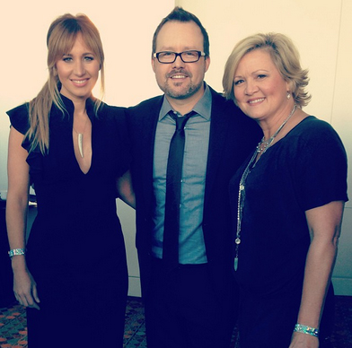 Source: Deric Ruttan / Instagram  Great night last night at the @nsaiofficial awards and Nashville Songwriter Hall Of Fame Induction ceremony, where @jessileigha , Connie Harrington & I got a "Top Ten Songs I Wish I'd Written" award for "Mine Would be You" (voted on by the NSAI membership). What an inspiring night. Special shout-out to my man Tom Douglas on being inducted into the Hall Of Fame! #unbeatable #angelina #minewouldbeyou #NSAI