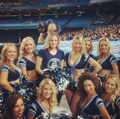 Source: imleahdaniels / Instagram What a thrill it was to perform at the Argos game yesterday! Big thanks to the Argos Cheerleaders for backing me up! It was pretty amazing to see you all dance to my songs! Oh and the best part- the Argos won!
