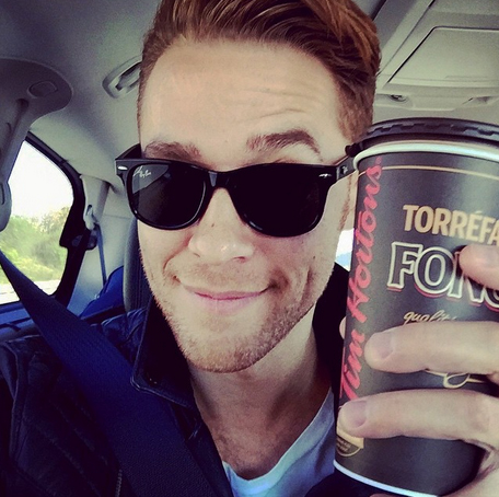 Source: autumnhillmusic / Instagram  Yes we are obsessed!! LOVE TIMS!! #canadiantouring #originalroast :)