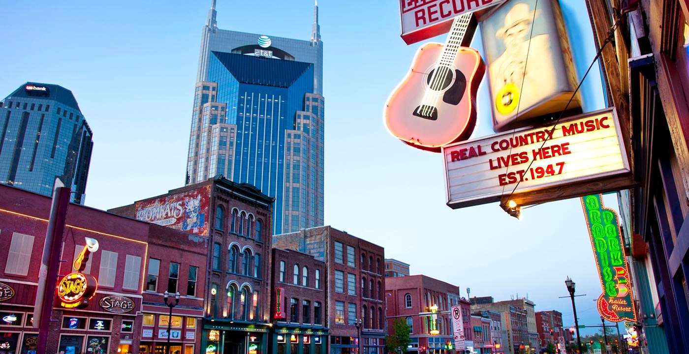 Nashville, Tennessee - Top Country American Cities to visit
