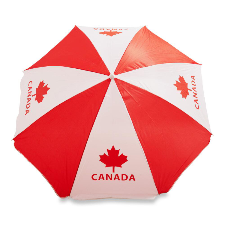 Canada Day Beach Umbrella 