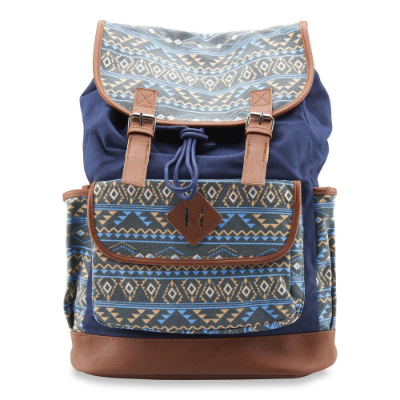 mySTYLE Printed Cotton Backpack