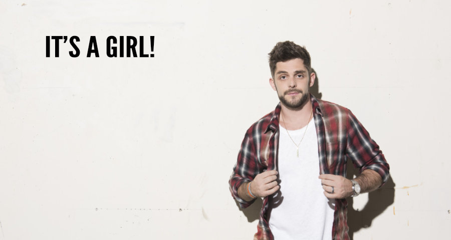 Thomas Rhett Gender Reveal Winnipeg