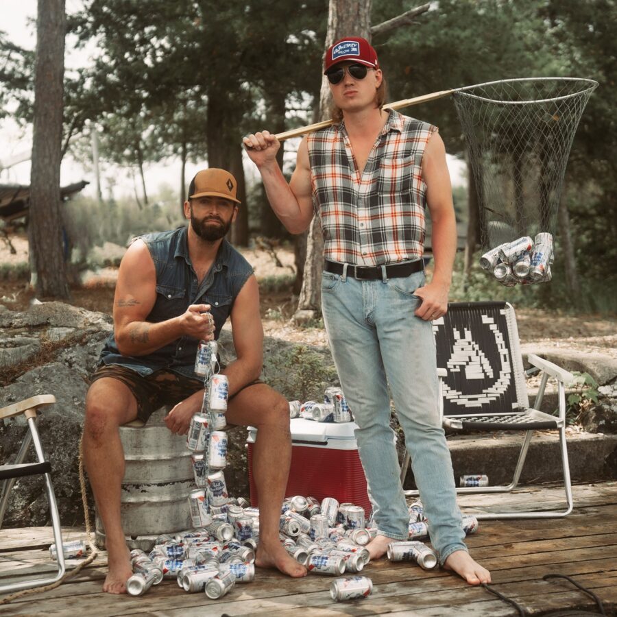 Dean Brody and Jade Eagleson publicity photo
